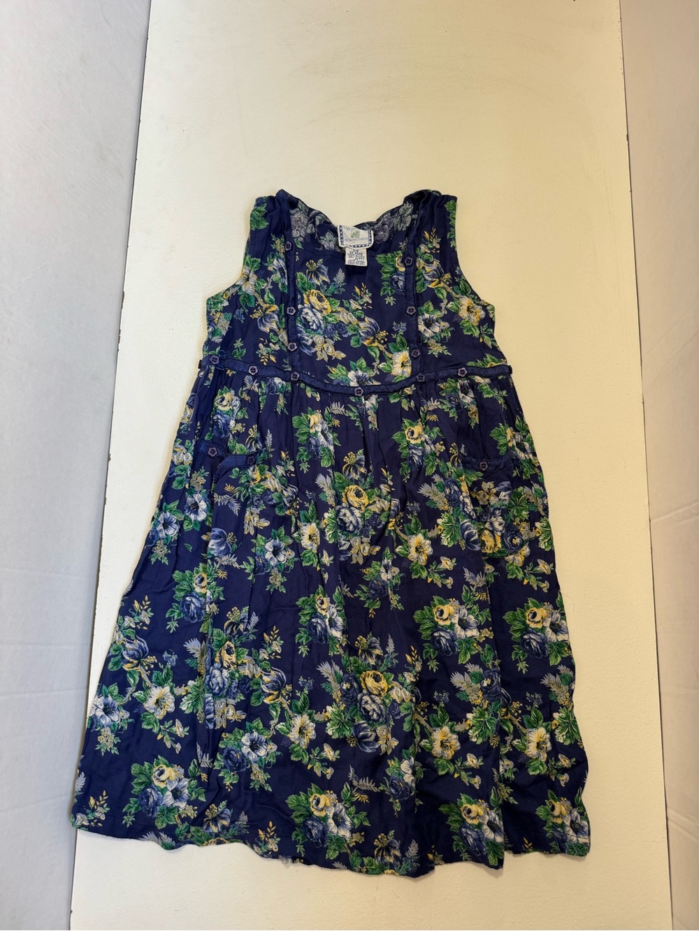 Vintage Cornelloki dress small floral print size 5/6